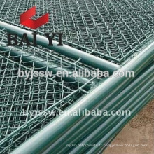 Panneaux de clôture de lien de la Chine utilisée, clôture en gros de maillon de chaîne, portes utilisées de barrière de maillon de chaîne